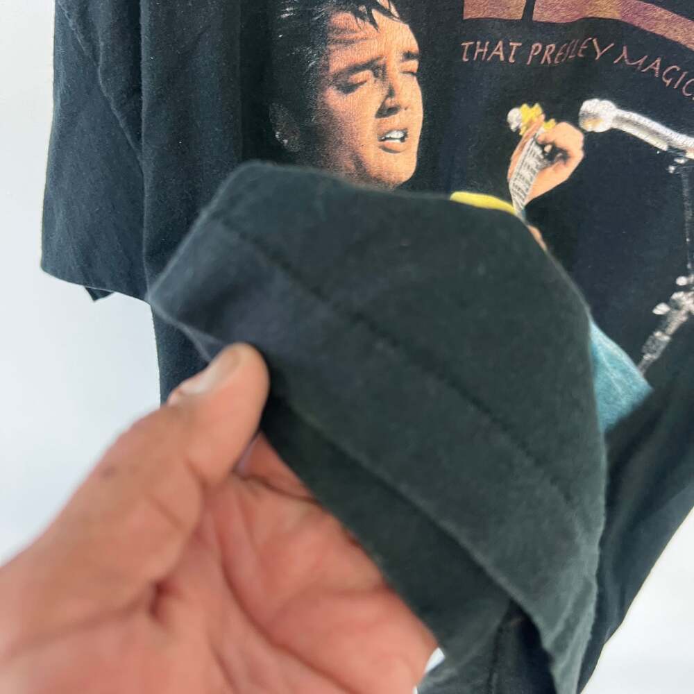 Vintage 1996 Elvis Presley "That Presley Magic" T-Shirt size 2x 0446 - Picture 7 of 9
